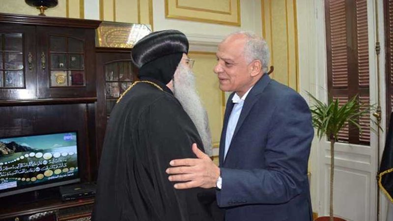 محافظ الجيزة يستقبل