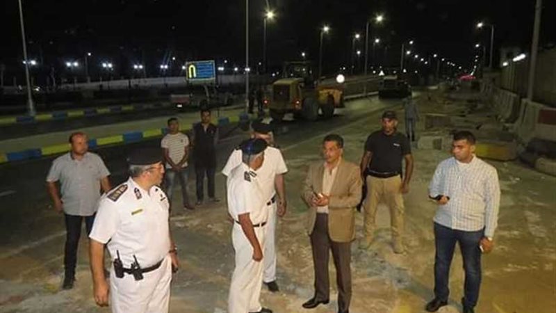 إزالة الكتل الخرسانية