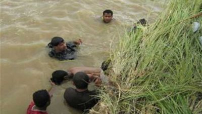 مصرع طالبين غرقا بترعة المحمودية بالبحيرة