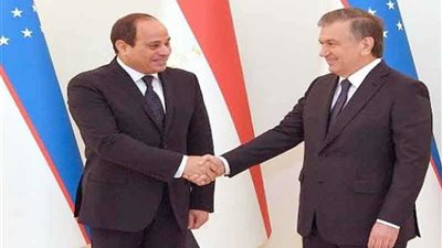 بث مباشر لمؤتمر السيسي مع نظيره الأوزبكي شوكت ميرضيائيف