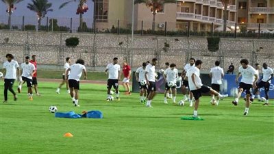 شاهد..المنتخب الوطني يؤدي تدريبه قبل الأخير بمشاركة جميع اللاعبين