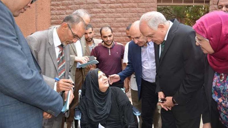 محافظ الجيزة يتفقد