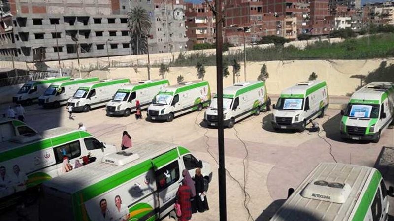 قوافل طبية في كل