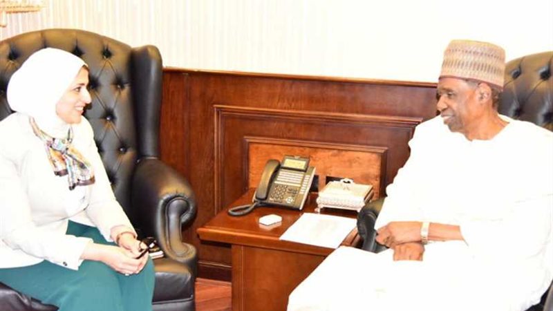 وزيرة الصحة تستقبل