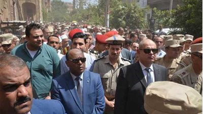 محافظ الغربية يطلق اسم الشهيد العقيد أ.ح الجعفرى على مدرسة سحيم