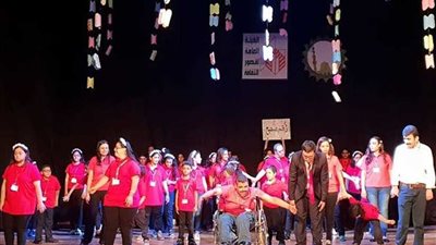 بالصور.. ذوو الاحتياجات الخاصة في فعاليات ثقافية وفنية بالغربية