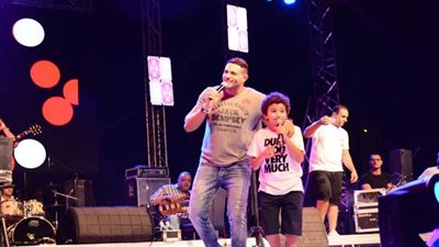 بالصور.. محمد نور يحتفل بـ