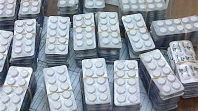 ضبط شخص بحوزته أكثر من مليوني قرص أدوية مجهولة المصدر