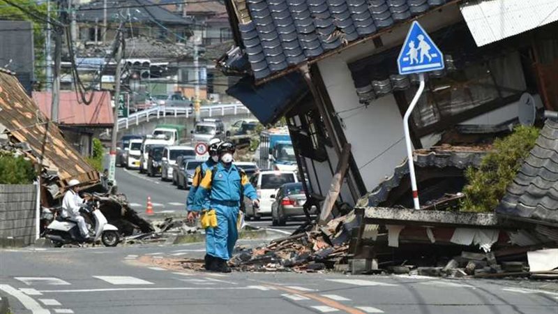 زلزال بقوة 6.4 درجة