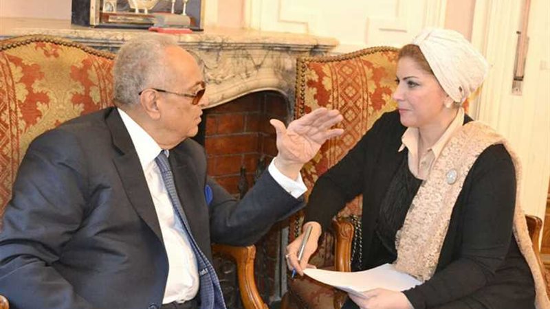 منال العبسي تشيد