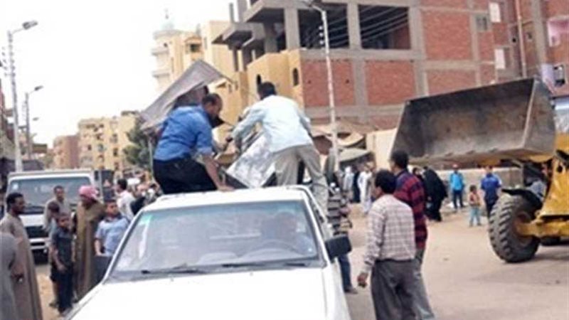 تحرير 23 محضر اشغال