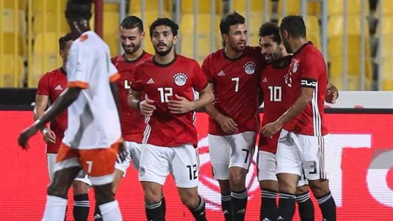 منتخب مصر يدك النيجر