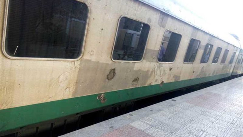 استياء بين ركاب قطار