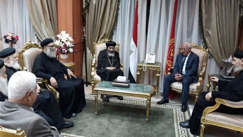 وفد مطرانية بورسعيد