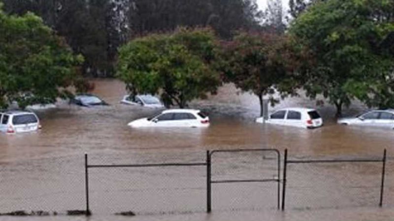 الأمطار الغزيرة في