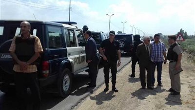 مدير أمن البحيرة يتفقد الأقوال الأمنية ومركز شرطه كوم حماده