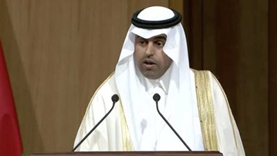 رئيس البرلمان العربي يبحث مع 