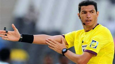 جهاد جريشة حكما لمباراة أنيمبا وريون سبورت في الكونفدرالية