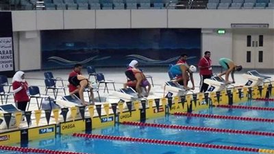 رويدا هشام تتوج بفضية سباق 200 متر صدر في بطولة إفريقيا للسباحة