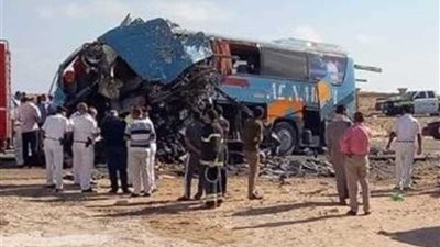 مصرع عقيد شرطة وإصابة آخرين في حادث تصادم بالبحيرة