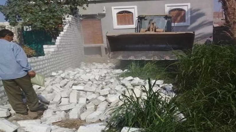 إزالة 72 حالة تعدٍ