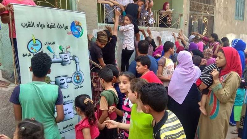 قافلة مائية وطبية