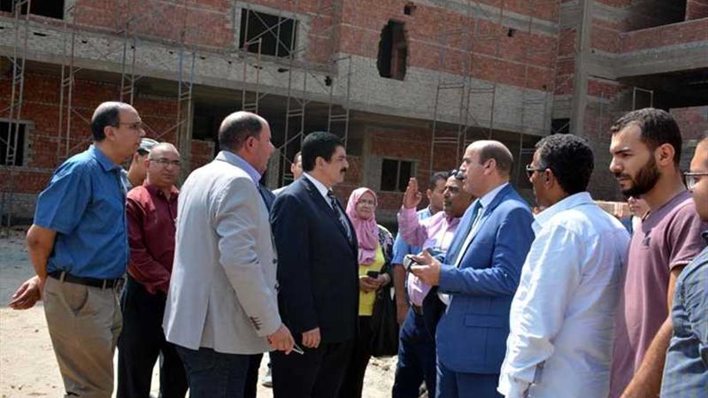 محافظ القليوبية يتفقد