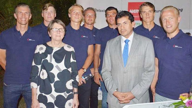 وزيرالرياضة يشهد