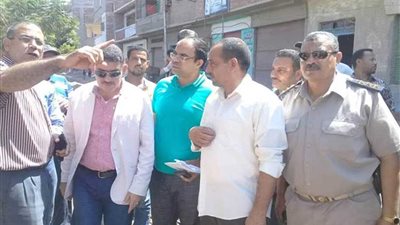 حملة مكبرة لإزالة التعديات على ترعة المحمودية بدمنهور