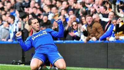 هاتريك هازارد يقود تشيلسي للفوز على ضيفه كارديف سيتي في البريميرليج