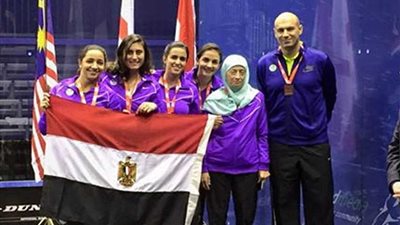 منتخب مصر للاسكواش يفوز ببطولة العالم للفرق فى الصين