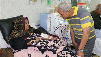 محافظ المنوفية يتفقد وحدات الغسيل الكلوي بـ