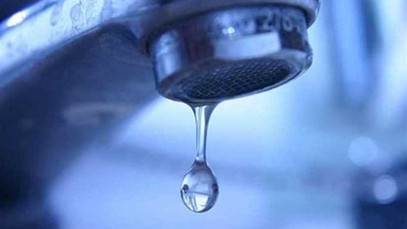 قطع المياه عن مناطق