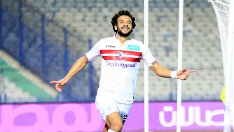 محمود علاء يسجل هاتريك