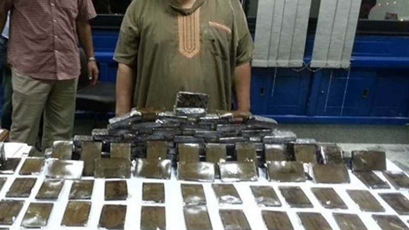 ضبط عاطل وبحوزته