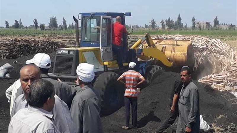 غلق 10 مكامير فحم