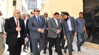 وزير القوى العاملة ومحافظ البحيرة يتفقدان مركز التدريب المهني بحوش عيسى