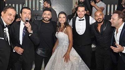 محسن جابر يحتفل بزفاف نجله بحضور كوكبة من الفنانين (صور)