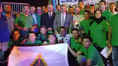 رئيس جامعة بنها يشارك في افتتاح أسبوع شباب المدن الجامعية الخامس