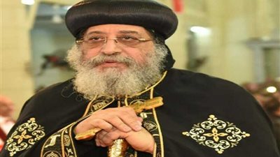 البابا تواضروس يصل 