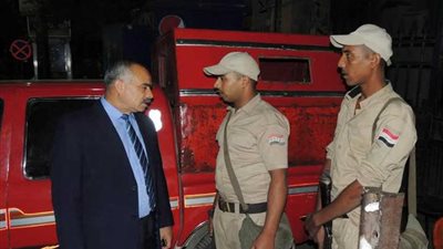 مدير أمن المنيا يفاجئ التمركزات الأمنية على الكنائس