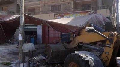 محافظ الغربية يتابع سير أعمال رفع الإشغالات والنظافة بحي ثان المحلة