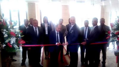 وزير التجارة يفتتح المعرض الدولي للبناء والتشييد (صور)