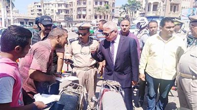 ضبط 1842 هاربًا وتحرير 1922 مخالفة مرورية بالبحيرة