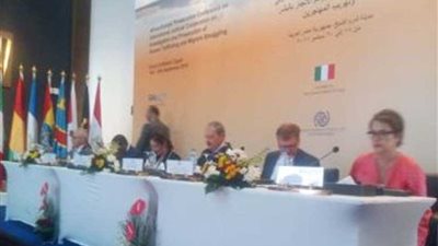 مسؤول إيطالي يشيد بالتعاون مع الداخلية المصرية لمواجهة جرائم الاتجار بالبشر