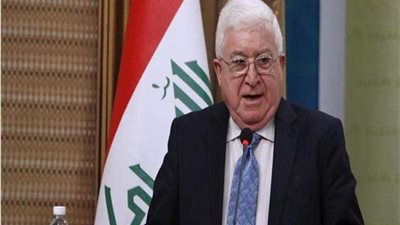 الرئيس العراقي يصل السليمانية لتشكيل الحكومة الجديدة