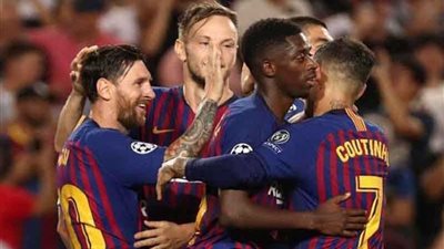 برشلونة يضرب آيندهوفن برباعية نظيفة في دوري الأبطال