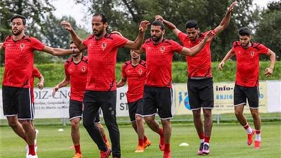 الأهلي يواصل تدريباته استعدادا لمباراة العودة أمام حوريا الغيني السبت المقبل