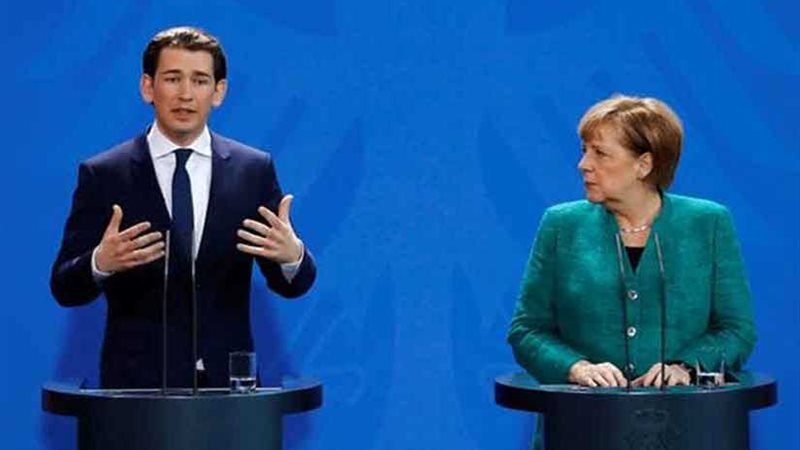 ميركل تجتمع مع نظيرها