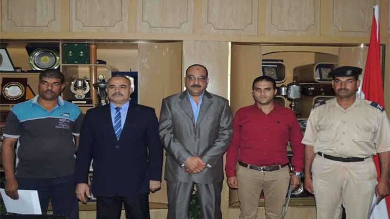 مدير أمن المنيا يكرم